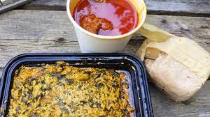 A Ghanaian And Nigerian Cafe Champions Rich Mashes And Sauce Near The Un Nyc Restaurants Hispanic Food Nigerian Food