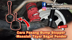 Cara potong spring kereta kancil. Cara Pasang Bump Stopper Rear Perodua Viva Youtube