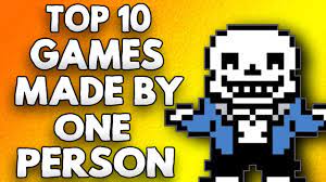 Top 10 Games Made By One Person Indie Games Games Game Scene