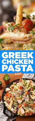 Http Www Delish Com Cooking Recipe Ideas Recipes A51944 Greek Chicken Pasta Recipe Greek Chicken Pasta Recipes Pasta Recipes