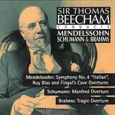 Sir Thomas Beecham Conducts Mendelssohn, Schumann and Brahms: Amazon.co.uk:  CDs & Vinyl