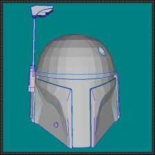 Star Wars Mandalorian Helmet Free Papercraft Download Mandalorian Helmet Star Wars Helmet Papercraft Download