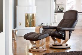 Ekornes stressless leather adjustable recliner black size medium. Stressless Consul Leather Recliner Chairs