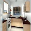 This small kitchen is an ingenious idea to conserve space yet make the space look open and airy. 3