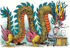 To have a caricaturist for an exhibition in shanghai. China Looking Over My Shoulder Political Cartoons Cartoon Cartoon Kids Free Cartoons