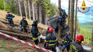 It fell 200 meters, killing 42 people with one survivor. Italy Cable Car Outrage As Video Of The Crash Shown On Tv Bbc News