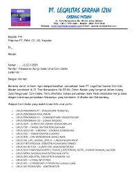 3 contoh surat penawaran barang pengertian dan cara membuatnya. Surat Penawaran Pengurusan Izin Usaha Dan Izin Import Medan Sumater