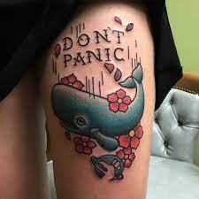 Marvin hitchhiker's guide to the galaxyhitchhiker's guide to the galaxy whale. Pin For Later 40 Beautiful Book Quote Tattoos The Hitchhiker S Guide To The Galaxy Douglas Adams Eoin Galaxy Tattoo Tattoos Hitchhikers Guide To The Galaxy