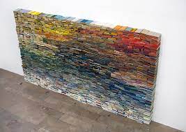 The work in this show is entitled subconscious traveling. Anouk Kruithof Light Work