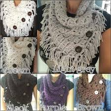 Free Crochet Pattern...Margaret Button Cowl!