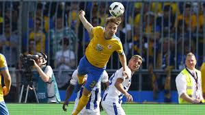 Burgplatz mit dem braunschweiger löwen. Paderborn Holt Tietz Aus Braunschweig Dfb Deutscher Fussball Bund E V