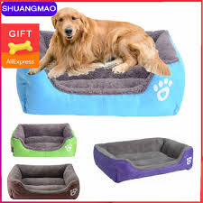 Create a cozy spot for your pup to sleep with dog beds, mats and pet pillows from canadian tire. Pet Sofa Dog Beds Indoor Small Medium Large Dog Soft Fleece Warm Cat Bed House Waterproof Bottom Kennel Mat Blanket Pet Products Houses Kennels Pens Aliexpress