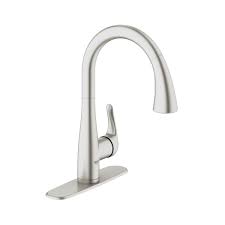 There is a tool that comes with faucet that fits into this. Grohe 30211dc1 Supersteel Infinityfinish Elberon Single Handle Single Hole Pull Down Kitchen Faucet With Silkmove Cartridge Locking Dual Spray Control Includes Escutcheon Plate Faucet Com
