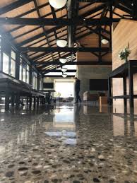 One of the most vital steps we take at new england epoxy & concrete polishing is to repair any concrete issues your floor is having prior to polishing. Jacks Point Clubhouse And Restaurant Repair Rehab Winner Concrete Construction Magazine