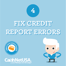 Credit Education Month Tip 4 Fix Credit Report Errors Credit Education Credit Repair How To Fix Credit