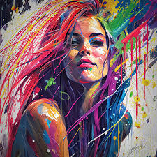 A Portrait of a Young Female Artist