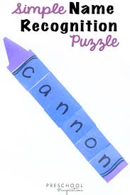 Simple Name Craft For Preschoolers Preschool Inspirations