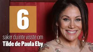 6 saker du inte visste om Tilde de Paula Eby!