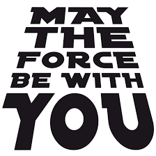 Fuel your force with a healthy treat inspired by the fearless jedi padawan and future fulcrum. Moge Die Macht Mit Dir Sein Wandtattoo Von K L Wall Art Wall Art De