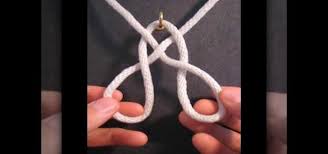 How to tie decorative knots. How To Tie The Basket Weave Decorative Knot Sewing Embroidery Wonderhowto