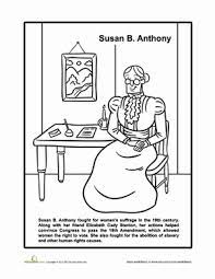 Sojourner truth, devoting her life to methodism and the abolition of slavery. Susan B Anthony Worksheet Education Com