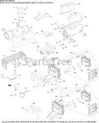 We are your best source for kohler small engine parts, kohler generator parts and kohler replacement parts. Kohler Ech740 3052 Kohler Command Pro Efi Engine Made For Medart 27hp 20 1kw Exhaust Group 11 24 256 Ech630 749 Parts Lookup With Diagrams Partstree