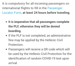 The passenger locator form (plf) is a key element in the planning. Gldsimohpl6wtm