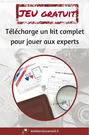 Kit Enqueteur A Imprimer Gratuitement Free Printable Carte Police Empeintes Preuves Jeux Enquete Jeux Detective Carte De Police