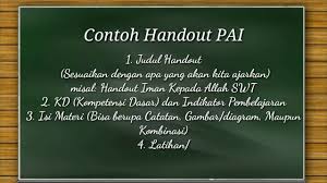 Maybe you would like to learn more about one of these? Bahan Ajar Handout Pai Pendidikan Agama Islam Youtube