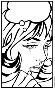 Pop Art Coloring Page Art Projects For Kids Pop Art Colors Pop Art Coloring Pages Pop Art Coloring Page