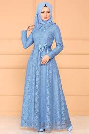 Elbise Aksesuar Dugmeli Dantelli Elbise 5115mp186 Bebe Mavisi Pakaian Wanita Model Baju Wanita Model Pakaian