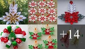 Manualidades Navidenas Con Cintas La Idea Es Repetir El Proceso De Alternar Colores Como En La Imagen H En 2020 Manualidades Navidenas Manualidades Adornos Manuales