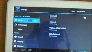 Swipe down from the top of the screen to open the quick access buttons. How To Connect Wifi On Tablet Youtube