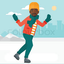 An African American Man Ice Skating On Stock Vector Colourbox Most relevant best selling latest uploads. colourbox