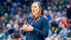 4of14arizona head coach adia barnes gets a hug from guard aari mcdonald (2) at the end of a women's final four ncaa college basketball tournament semifinal game against connecticut friday, april 2, 2021, at the alamodome in san antonio. A 26hvmqiijdem