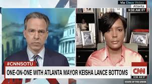 'there's more interest in what i have to say as an african american mayor of a southern city.' photograph: Atlanta Mayor Makes Connection Between Ahmaud Arbery Shooting And Rhetoric Coming Out Of The White House