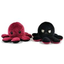 Octopus Mood Flip Plush Toy In 2021 Octopus Plush Plush Dolls Cute Octopus