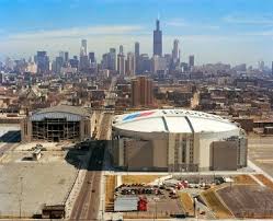 United Center 59 59 19 99 Air One Aerial Photography United Center Chicago Milwaukee City United Center