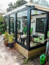 Fully Enclosed Pet Run Protection Google Search In 2020 Backyard Cat Patio Patio