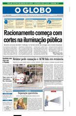 Podemos ter novamente um apagão no brasil 👇👇👇 precisamos da sua ajuda! Da Falta De Estrutura Fez Se A Crise Do Apagao No Brasil Do Inicio Do Seculo Xxi Acervo