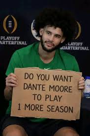 Autzen Stadium said it loud and clear 😤🦆 Do YOU want Dante Moore ...