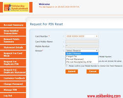 Visit a bank of america atm and select more options then change pin. How To Reset Syndicate Bank Credit Card Atm Pin Online