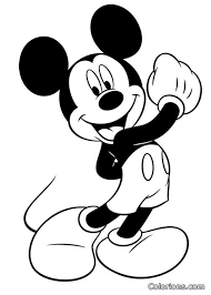 Coloriage Mickey A Colorier Dessin A Imprimer Mickey Mouse Clipart Disney Coloring Pages Mickey Mouse