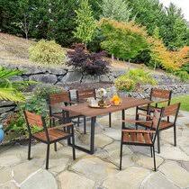 Shop wayfair for outdoor umbrellas to match every style and budget. Patio Sets With Umbrella Hole Wayfair