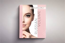 Russian Volume Eyelash Extension Course Manual, Training Book, Training  Booklet
