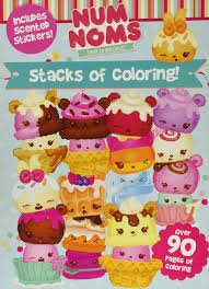 Mix and match scented toys make for wonderful recipes. Num Noms Stacks Of Coloring Parragon Books 9781474888141 Amazon Com Books