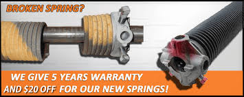 How much does it cost to replace a broken garage door spring? Broken Garage Door Spring Replacement Bellevue Ne
