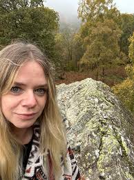 Castle Crag from the woods at Bowder Stone