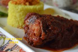 500 gr beras 700 ml air 4 siung bawang merah 2 siung bawang putih 2 ruas jari kunyit 1 butir kemiri 1 sdt. Amie S Little Kitchen Nasi Kuning Sabah