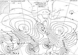Winter Synoptic Weather Map Sa Weather And Disaster Observation Service: Sa Sea Level Synoptic Chart